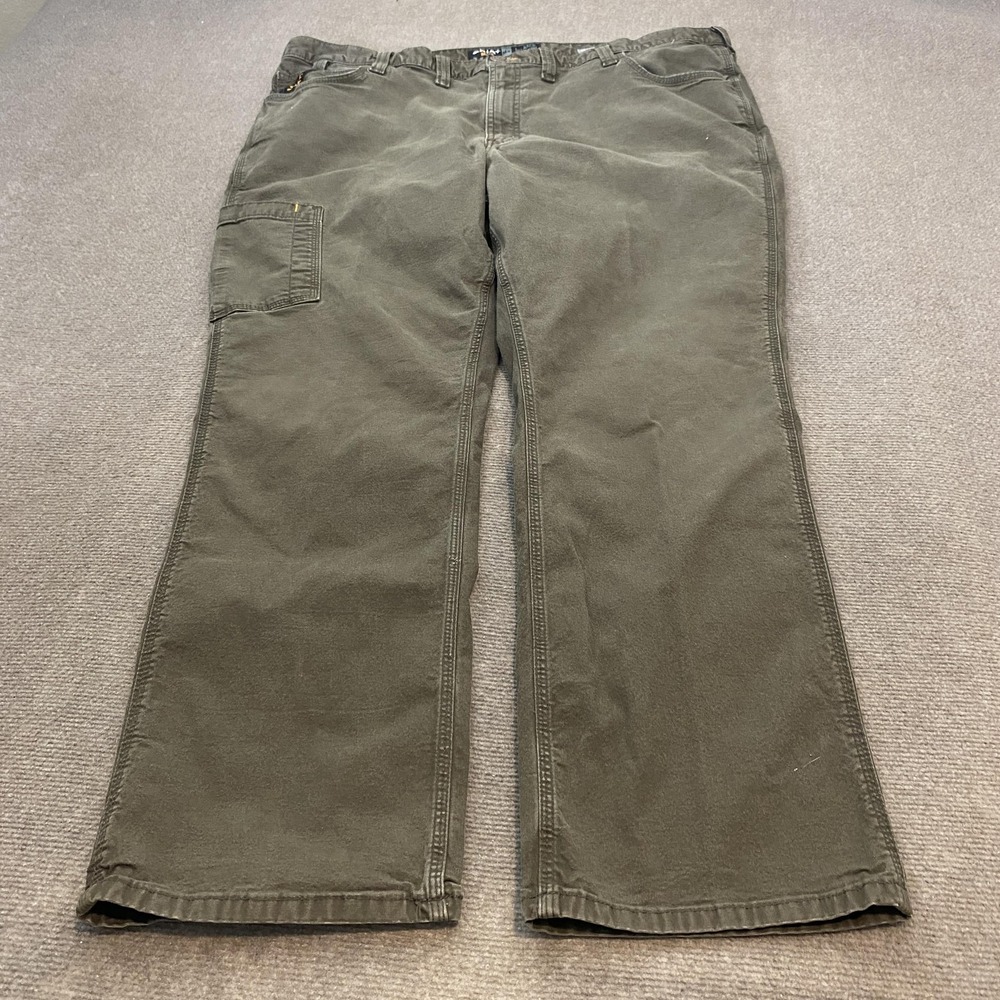 Ariat Rebar M4 Pants Mens 48 Fits 47W x 31L Carpenter Canvas‎ Workwear Stretch